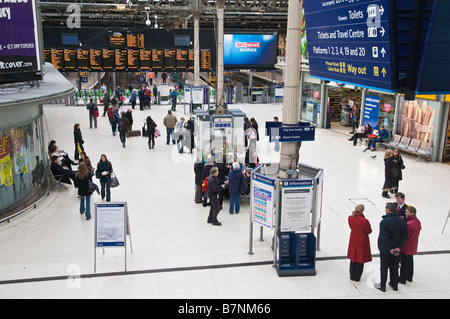 Halle an der Edinburgh Waverley Station Stockfoto