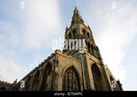 Newark-Pfarrkirche St. Maria Magdalena. Stockfoto