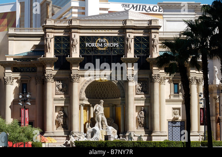 Caesars Palace Forum Shopping Plaza Stockfoto