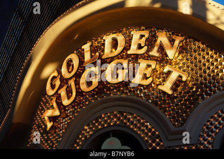 Golden Nugget Casino Fremont Street Downtown Las Vegas Stockfoto