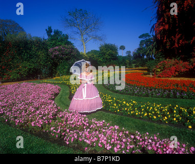 Southern Belle am See in der schönen Cypress Gardens in der Nähe der Stadt Winter Haven, Florida und Umgebung: Stockfoto