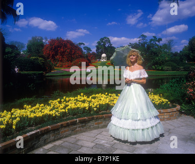 Southern Belle am See in der schönen Cypress Gardens in der Nähe der Stadt Winter Haven, Florida und Umgebung: Stockfoto