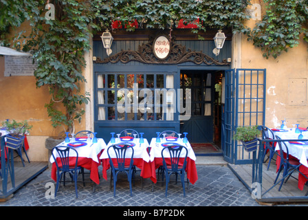 Restaurant am Via Margutta Rom Italien Stockfoto