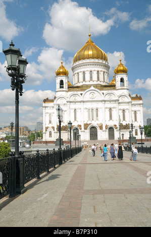 Kathedrale von Christus dem Erlöser, Moskau, Russland Stockfoto