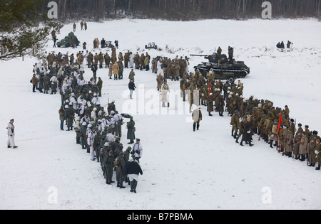 Rote Armee und Wehrmacht Lote der Zeiten des großen Vaterländischen Krieges (Zweiter Weltkrieg), 1943 Stockfoto
