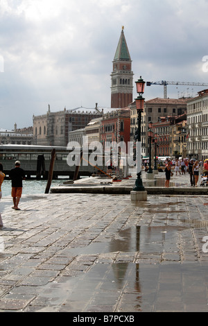 Glockenturm von San Marco, Venedig, Italien Stockfoto