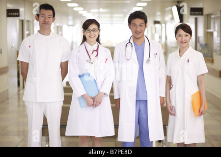 Ärzte und Krankenschwestern Stockfoto