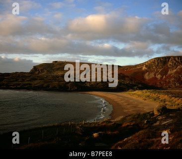 Am Abend Glen Head Glencolmcille County Donegal Ireland Stockfoto