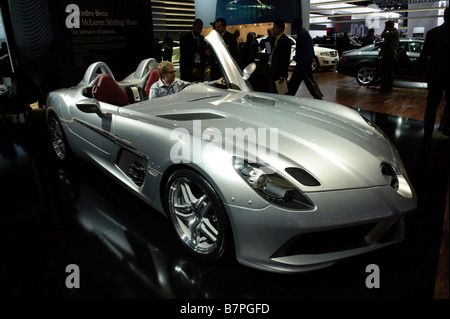 2009 Mercedes McLaren SLR Stirling Moss auf der 2009 North American International Auto Show in Detroit Michigan/USA Stockfoto