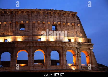 Detail des Kolosseum, Rom, Italien Stockfoto