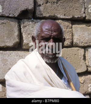 1998 2000 Grenzkonflikt mit Eritrea und Äthiopien viele Eritreer in Flüchtlingslagern und UNO-Friedenstruppen Stockfoto