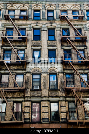 Gebäude in New York City. Stockfoto