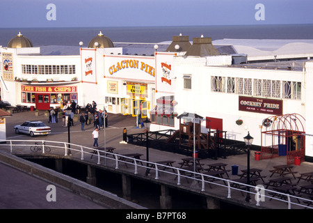 Clacton Pier, Essex, UK Stockfoto