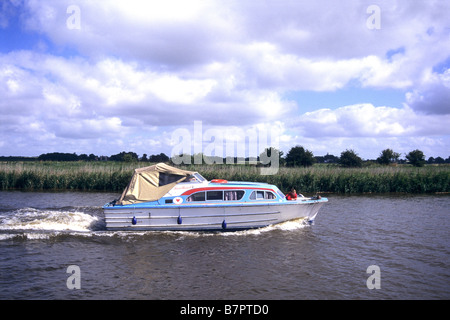 Norfolk Broads, Norfolk, Großbritannien Stockfoto