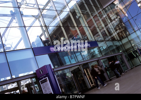 Piccadilly Bahnhof, Manchester, UK Stockfoto