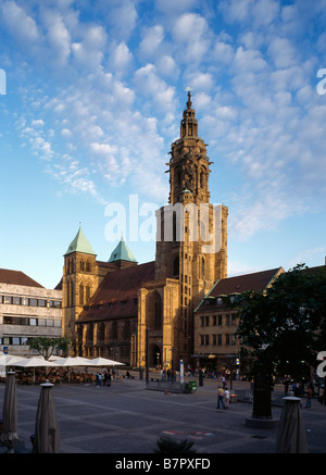 Heilbronn, Kilianskirche, St. Kilian, Blick von Nordwesten Stockfoto