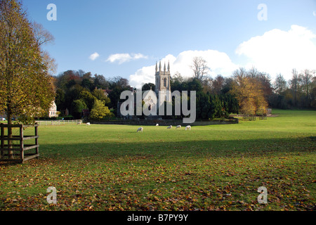 St. Nicholas Church, Chawton Stockfoto