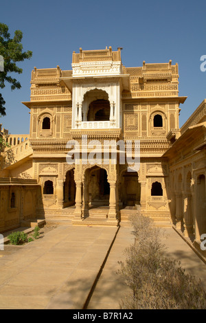 Jain-Shiva-Tempel bei Amar sagar Stockfoto