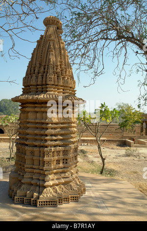 bei Amar Sagar Jain-Tempel Stockfoto