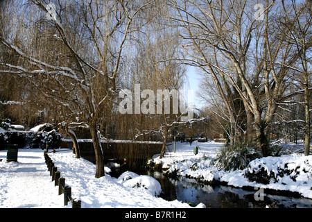 St Pauls Cray Dorf Park Kent uk Stockfoto