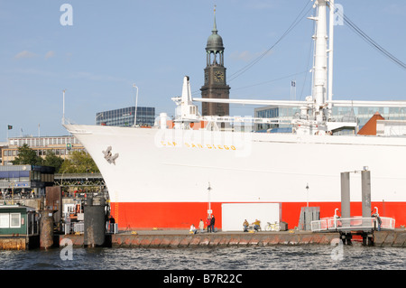 Cap San Diego Im Hamburger Hafen Deutschland Cap San Diego im Hamburger Hafen Deutschland Stockfoto