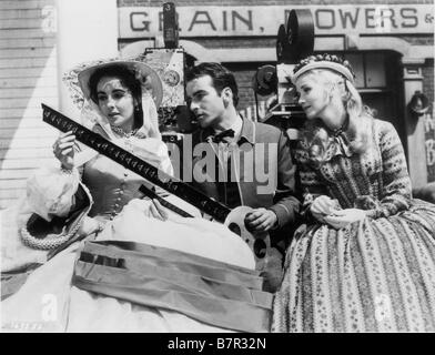 Raintree County Jahr: 1957 USA Elizabeth Taylor (Liz Taylor), et Montgomery Clift am Set Regisseur Edward Dmytryk Stockfoto