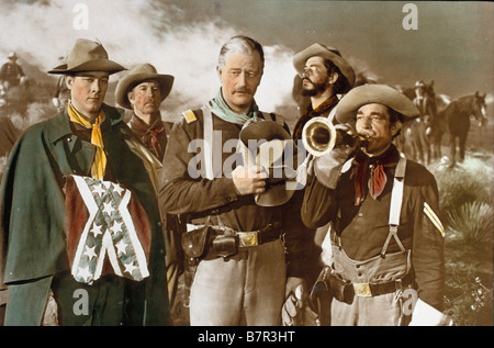 Sie trug eine gelbe Band Jahr: 1949 USA John Wayne, Ben Johnson, Regie: John Ford Stockfoto