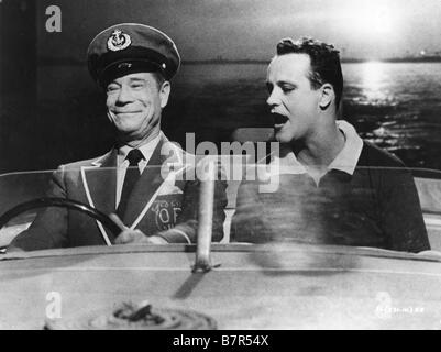 Manche mögen's heiß Jahr: 1959 USA Joe E. Brown, Jack Lemmon Regie: Billy Wilder Stockfoto