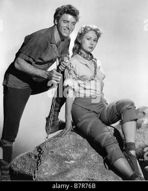 La Fleche et le flambeau DIE FLAMME UND DER PFEIL Jahr: 1950 USA Burt Lancaster, Virginia Mayo USA: 1950 Regie: Jacques Tourneur herum Stockfoto