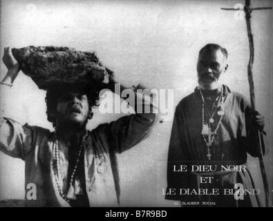 Deus E o Diabo na Terra Do Sol Schwarz Gott, White Devil Jahr: 1964 - Brasilien Regie: Glauber Rocha Geraldo Del Rey, João Gama Stockfoto