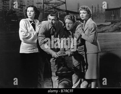 La fièvre du pétrole BOOM TOWN Jahr: 1940 USA Clark Gable, Claudette Colbert, Spencer Tracy USA: 1940 Regie: Jack Conway Stockfoto