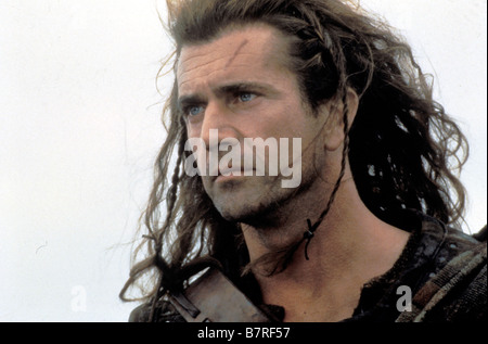 Braveheart Jahr: 1995 USA Mel Gibson Regie: Mel Gibson Stockfoto