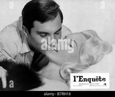 L'enquête Sylvia Jahr: 1965 USA Carroll Baker, George Maharis Regie: Gordon Douglas Stockfoto