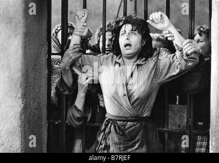 L'Enfer dans la Ville nella città l'Inferno Jahr: 1958 - Italien Anna Magnani Regie: Renato Castellani Stockfoto