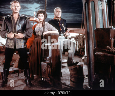 Die Buccaneer Jahr: 1958 USA Yul Brynner, Claire Bloom, Charles Boyer Regisseur: Anthony Quinn Stockfoto