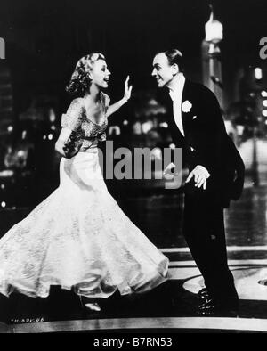 Le danseur du dessus Top Hat Jahr: 1935 USA Fred Astaire, Ginger Rogers Regie: Mark Sandrich Stockfoto