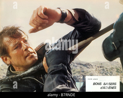 Flucht nach Athena Großbritannien Jahr: 1979 Regie: George S. Cosmatos Roger Moore Stockfoto