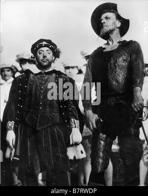 Don Quixote Jahr: 1933 - Frankreich / Großbritannien Regie: Georg Wilhelm Pabst Feodor Chaliapine, Dorville, Stockfoto