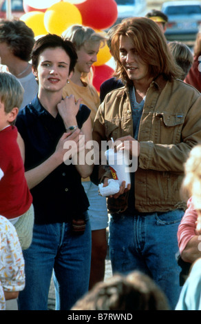 Gilbert Grape Was essen Gilbert Grape Jahr: 1993 USA Johnny Depp, Juliette Lewis Regisseur: Lasse Hallström Stockfoto