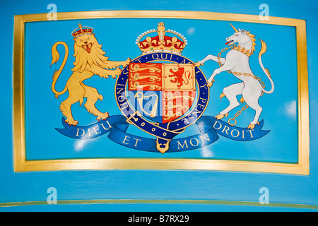 Air Forces Memorial Runnymede - Decke Armorial - Wappen - Vereinigtes Königreich Stockfoto