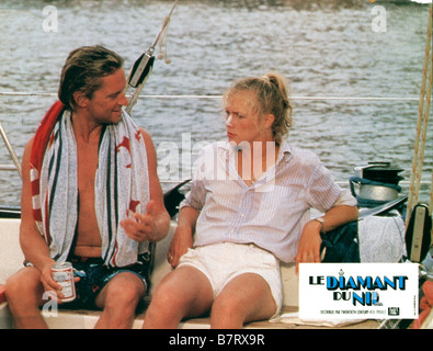 Das Juwel Des Nil Jahr: 1985 USA Michael Douglas, Kathleen Turner Regie: Lewis Teague Stockfoto
