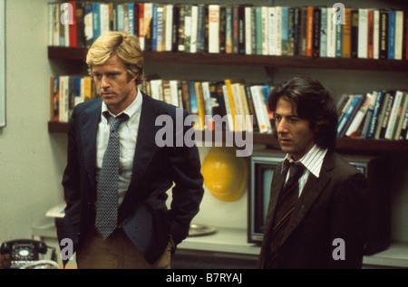 Alle des Präsidenten Männer Jahr: 1976 USA Dustin Hoffman, Robert Redford Regisseur: Alan J. flog Pakula Stockfoto