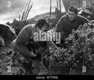 Die Kanonen von Navarone Jahr: 1961 USA Anthony Quayle, Gregory Peck Regie: J.Lee Thompson Stockfoto