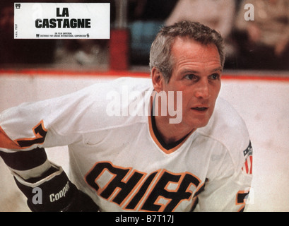 La castagne Slap Shot Jahr: 1977 USA Paul Newman Regie: George Roy Hill Stockfoto