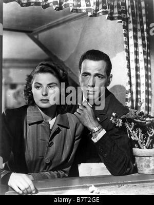 Jahr: 1942 USA Casablanca Humphrey Bogart, Ingrid Bergman Regie: Michael Curtiz Stockfoto