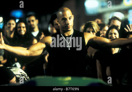 Das schnelle und das wütende Jahr: 2001 USA Vin Diesel Regie: Rob Cohen Stockfoto