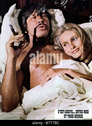 C'est Ankommen entre Midi et trois Jahr: 3 - heures Von Mittag bis drei Jahr: 1976 USA Charles Bronson, Jill Ireland Regie: Frank D. Gilroy Stockfoto