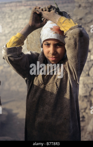 Kinderarbeit-Kairo-Ägypten Stockfoto