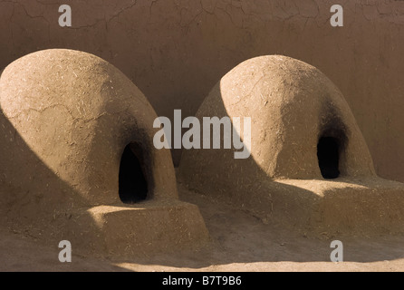 Brot Backöfen Taos Peublo New Mexico USA Stockfoto