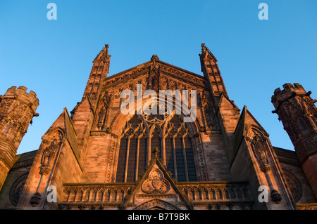 Hereford Kathedrale Hereford Herefordshire England Großbritannien Stockfoto